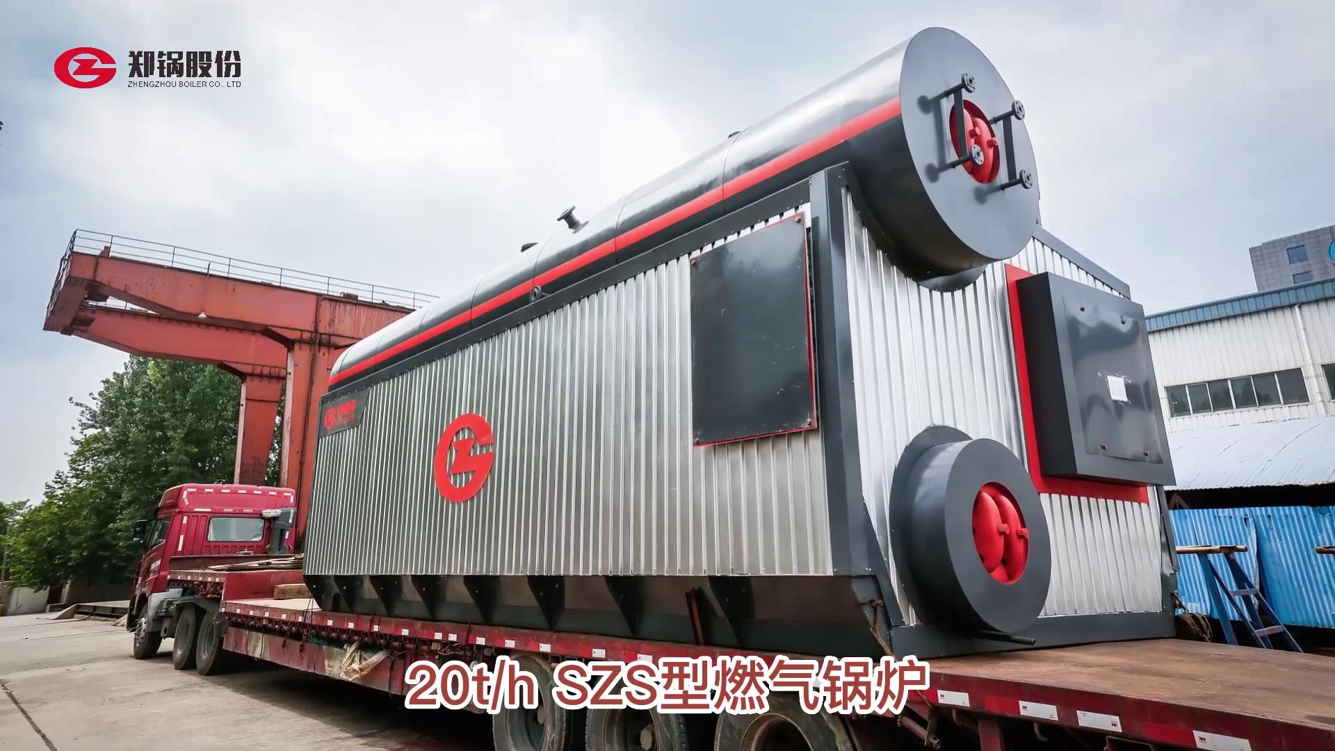 尊龙凯时人生就是搏20吨燃气锅炉出口伊朗