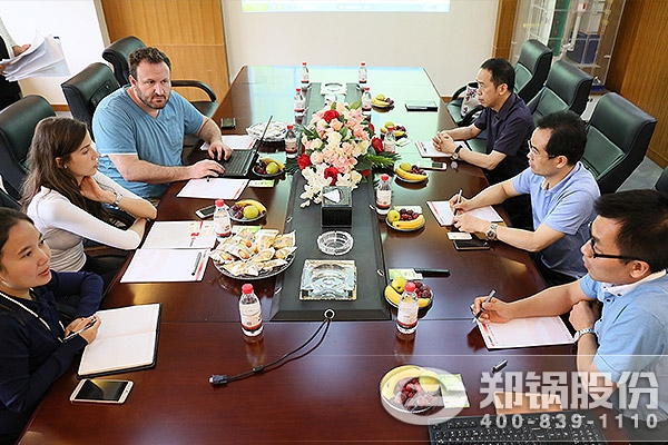美国客户考察尊龙凯时人生就是搏股份
