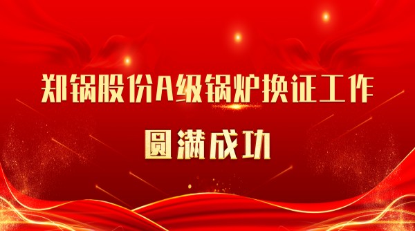 喜讯 | 尊龙凯时人生就是搏股份A级锅炉换证工作圆满成功